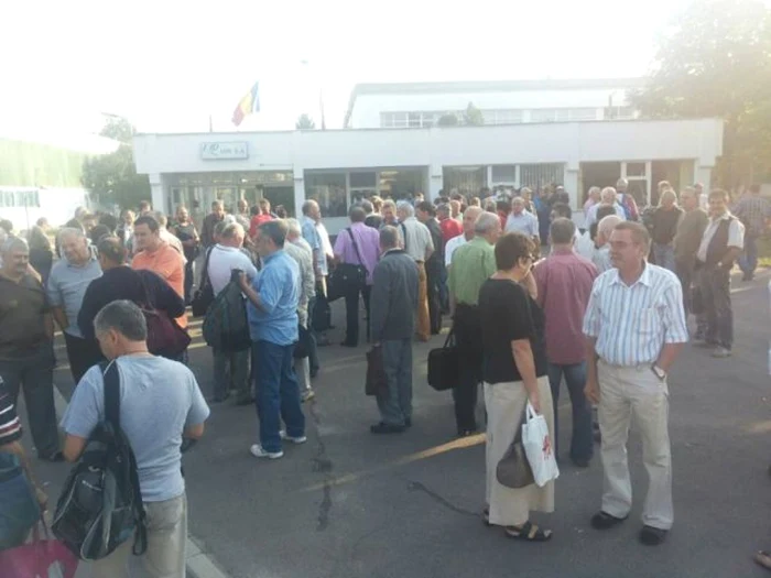Un conflict spontan a avut loc la uzină şi în data de 3 septembrie