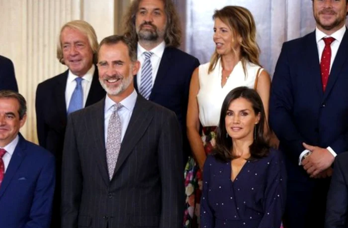Regele Felipe al Spaniei cu regina Letizia. Foto: Profimedia