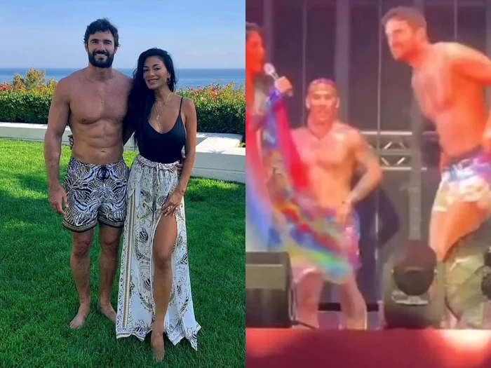 Nicole Scherzinger și-a invitat iubitul pe scenă (Foto: Arhiva personală/captură video)