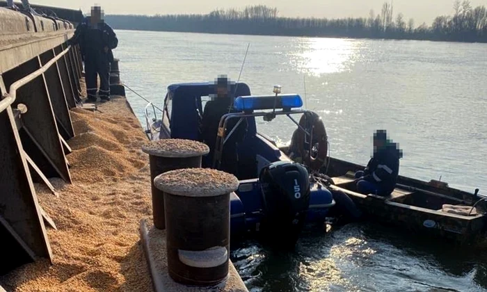Hoții au fost prinși de Garda de Coastă FOTO: Garda de Coastă