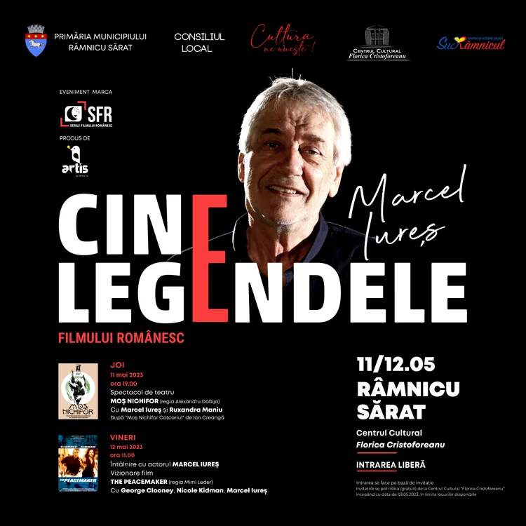 Grafica proiectului „CineLegendele SFR”  Sursa: Asociația Artis