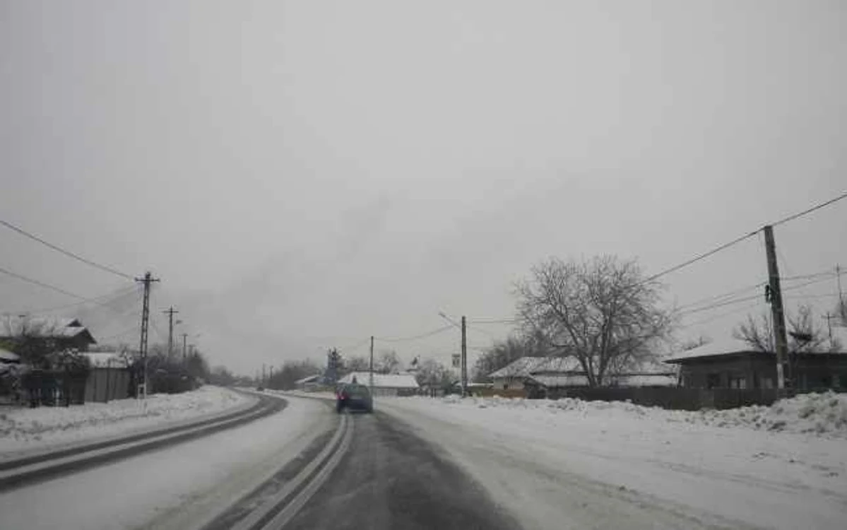 Prahova a ieşit, deocamdată, de sub ameninţarea ninsorilor şi viscolului. FOTO: arhivă Adevărul Ploieşti