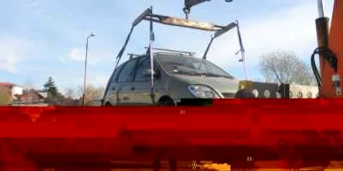 Bistrita: A fost ridicată prima maşină din Bistriţa