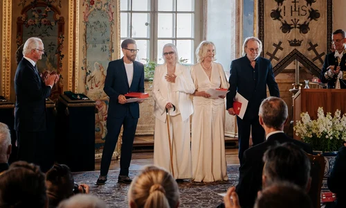 ABBA  ABBA au fost decorati de Regele Suediei   Foto Clement Morin, Casa Regală suedeză (2) jpg