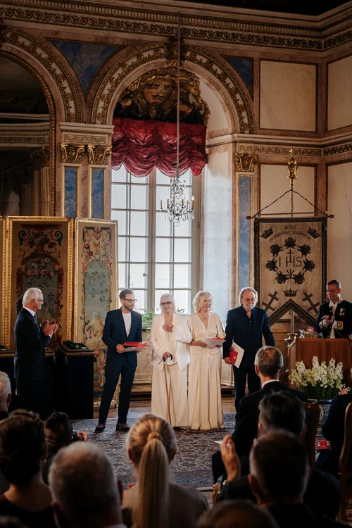 ABBA la Palatul Regal din Stockholm. Foto: Clément Morin/Casa Regală suedeză