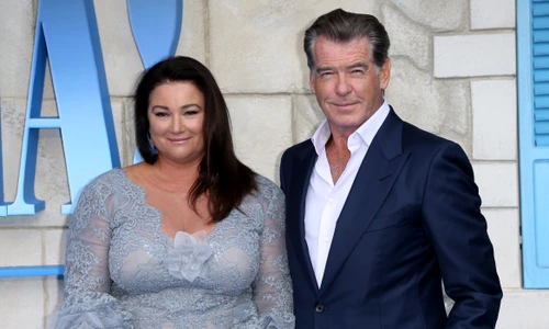 Pierce Brosnan și soția Keely Shaye Smith  foto   Shutterstock jpg