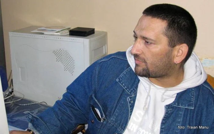 Așa arăta Traian Berbeceanu la începutul anilor 2000, când era polițist în Hunedoarafoto: Traian Manu