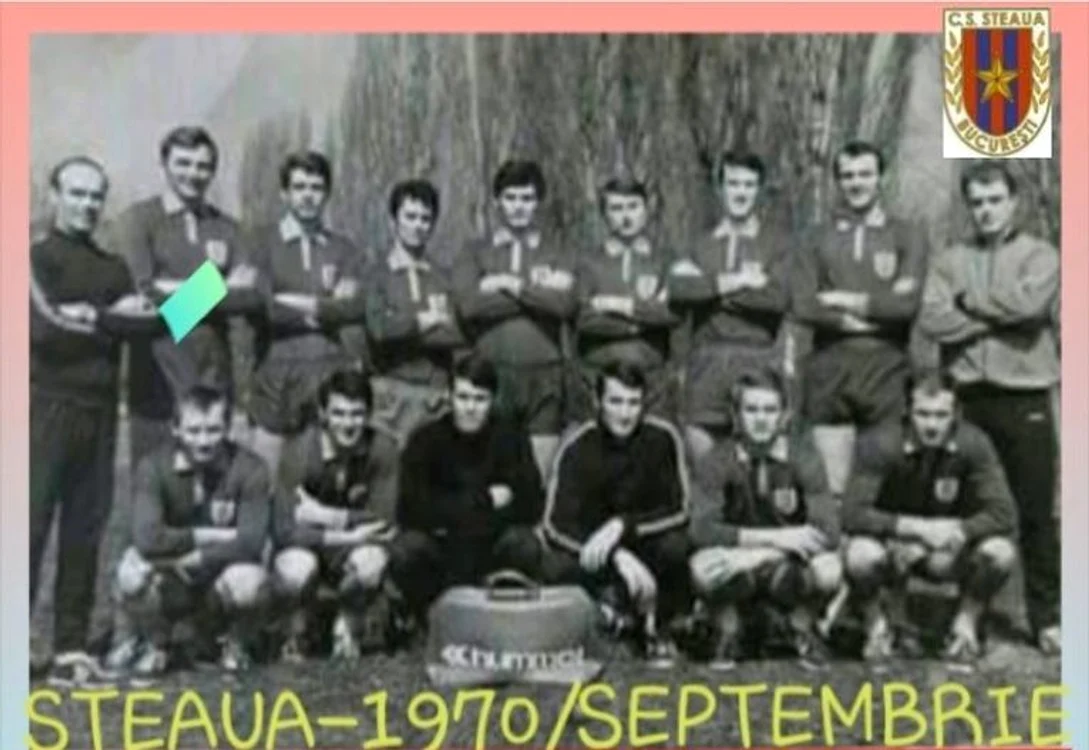 La cei 1,95 m ai săi, Ștefan Birtalan era cel mai înalt din echipa Stelei din 1970