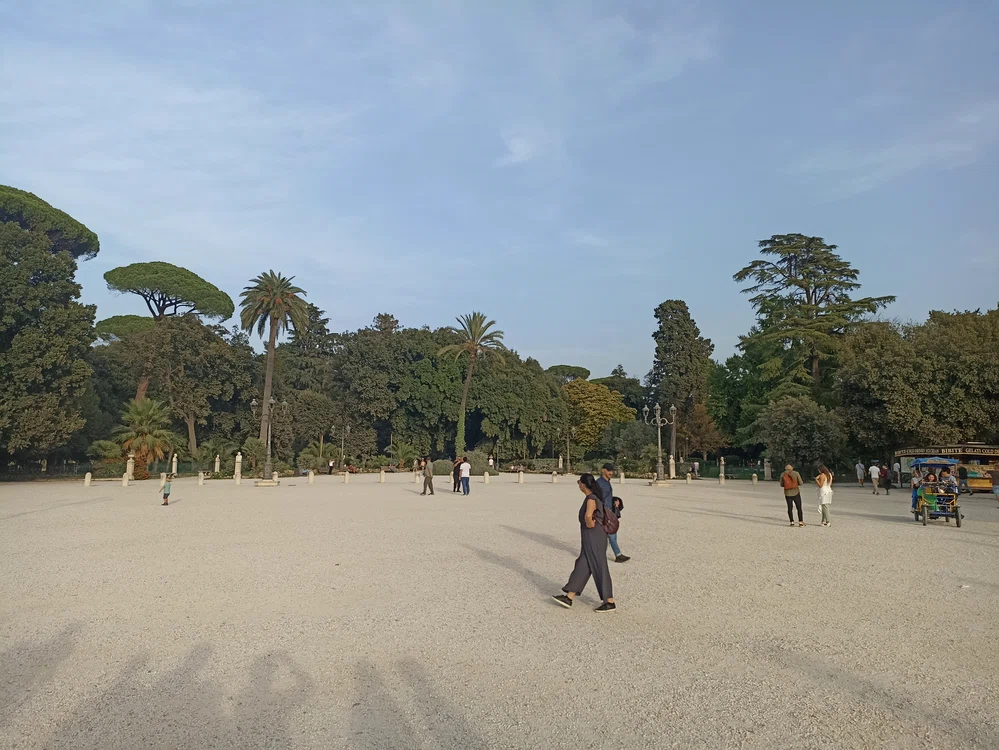Grădinile Borghese, un loc fermecător FOTO Denis Grigorescu