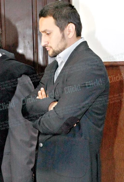 Dan Vişan a stat ieri în sala de judecată mai puţin de 10 minute (foto: Dan Bistriţeanu)