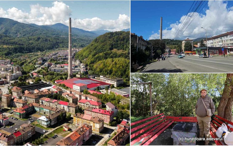 Colosul înalt de 220 de metri, emblema industriei ceaușiste. „Atât a mai rămas din uzina unde lucrau 4.000 de femei”