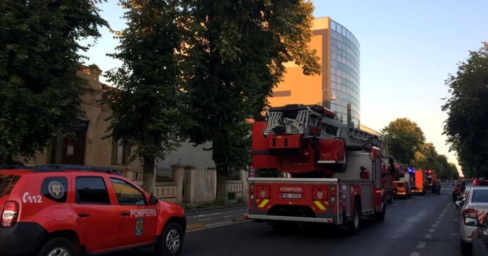 Incendiu la SPIT Constanta