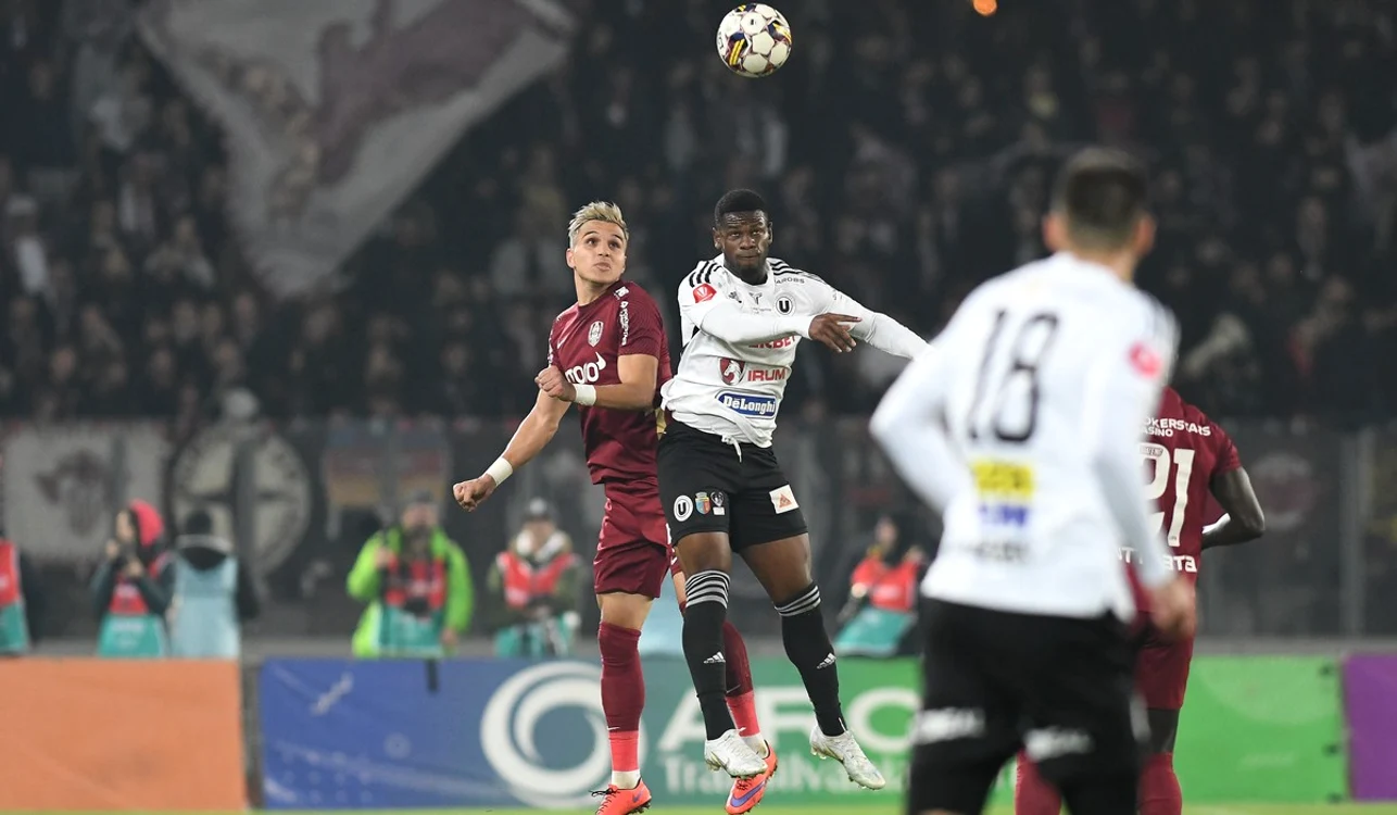Derbiul Clujului a fost intens disputat (FOTO: Sportpictures)