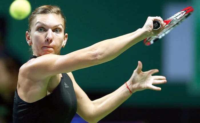 
    Simona  Halep este  principala  favorită a  competiţiei care va începe azi la SingaporeFoto: Guliver/Getty Images  