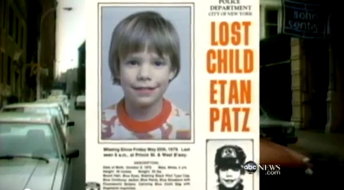 
    Etan Patz (captură video)  