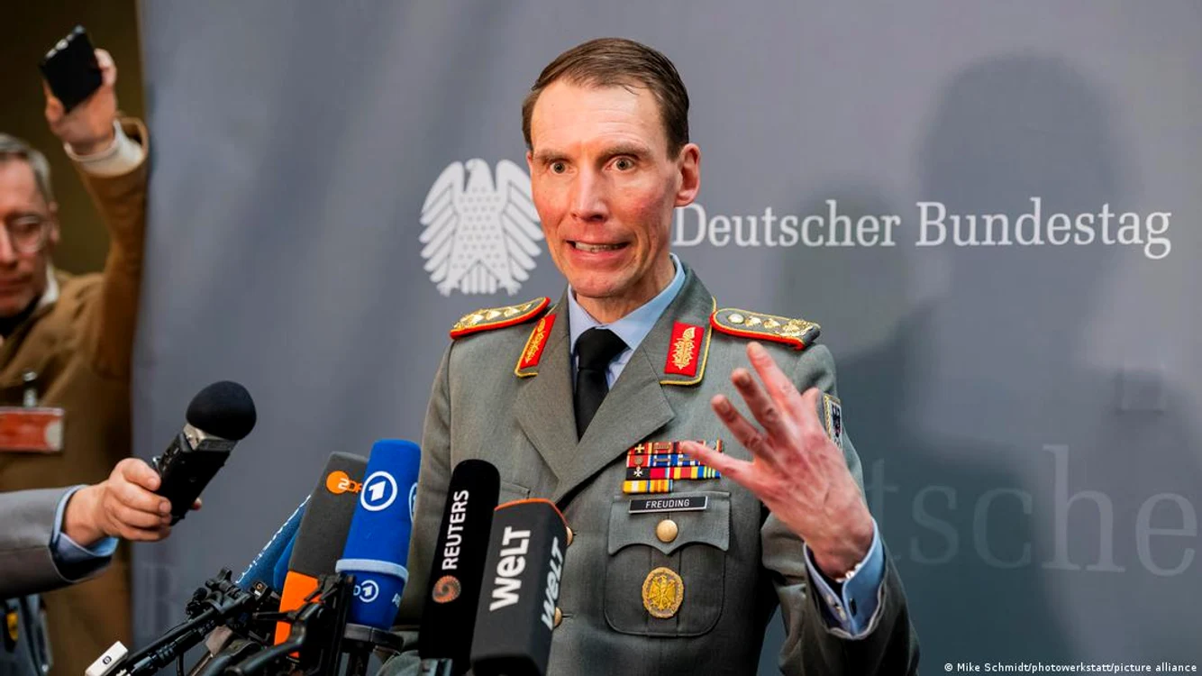 Generalul Christian Freuding, comandantul forțelor terestre germane