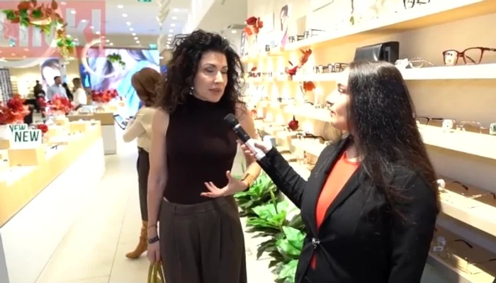 Carmen Brumă, la prezentarea lui Cătălin Botezatu foto: Click!