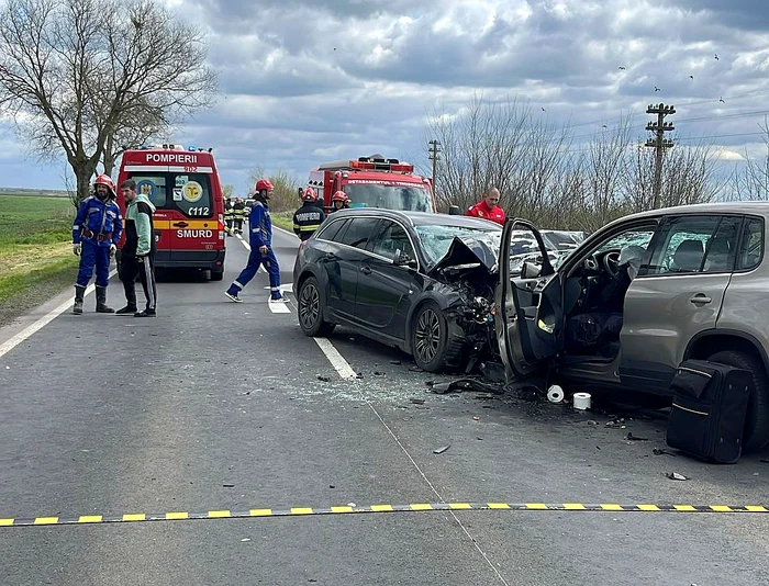 Accident mortal în județul Timiș Foto: Press Alert