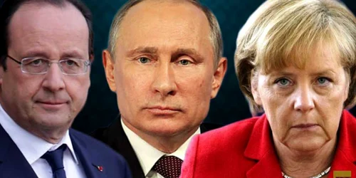 merkel putin hollande