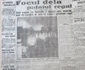 Ziua regalitatii Adevărul din 9 decembrie 1926 Un dezastru provocat de un calorifer defect sau de un scurt circuit