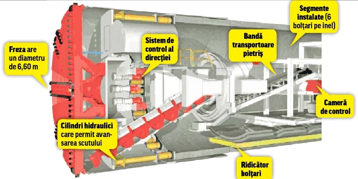 Înaintează  15 metri pe zi