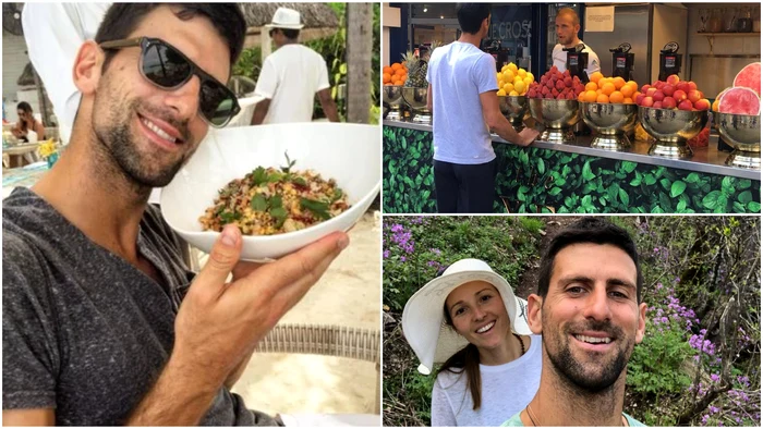 Dieta lui Djokovic. Sârbul începe ziua cu un mic dejun plin de energie
