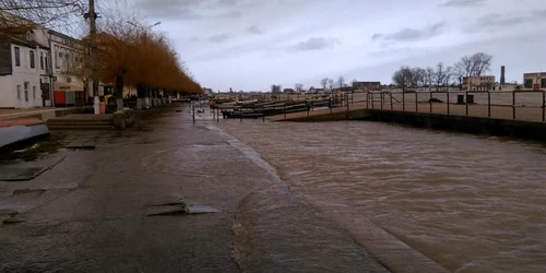Inundaţii Sulina FOTO Mihai Calin