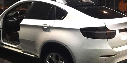 BMW X6 confiscat 