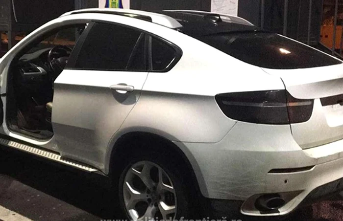 BMW X6 confiscat