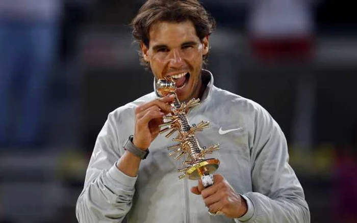 Rafael Nadal a câştigat turneul de la Madrid FOTO Reuters