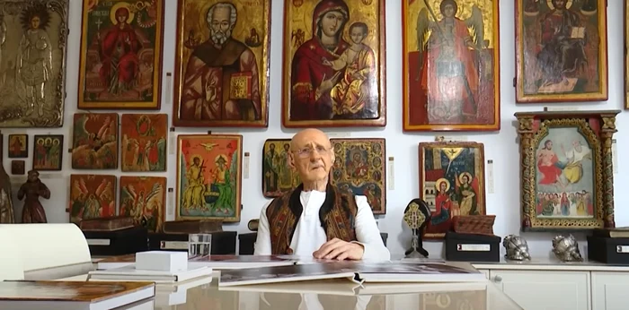 Peter Peterson are în colecție 250 de obiecte religioase / Captură: Trinitas