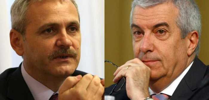 Preşedintele PSD Liviu Dragnea şi preşedintele Senatului Călin Popescu Tăriceanu FOTO Adevărul