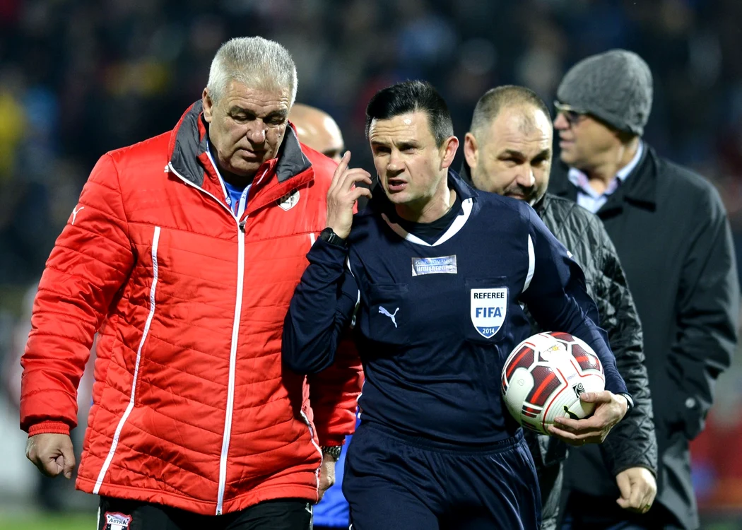 Florin Marin, antrenorul echipei Oţelul Galaţi FOTO Razvan Păsărică