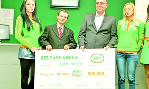 Câștigătorul și cecul  de 500 000 de lei jpeg