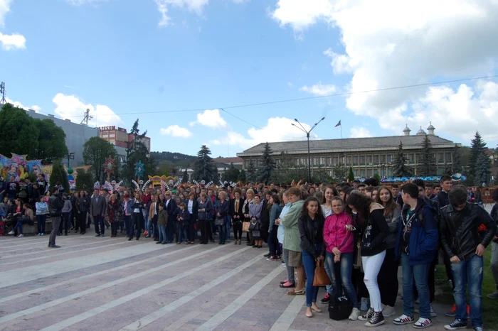 Sute de elevi au asistat la prezentări FOTO Adevărul