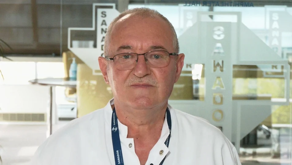 Prof. dr. Ioan Cordoș, medic primar chirurgie toracică la Spitalul Clinic SANADOR. FOTO: SANADOR