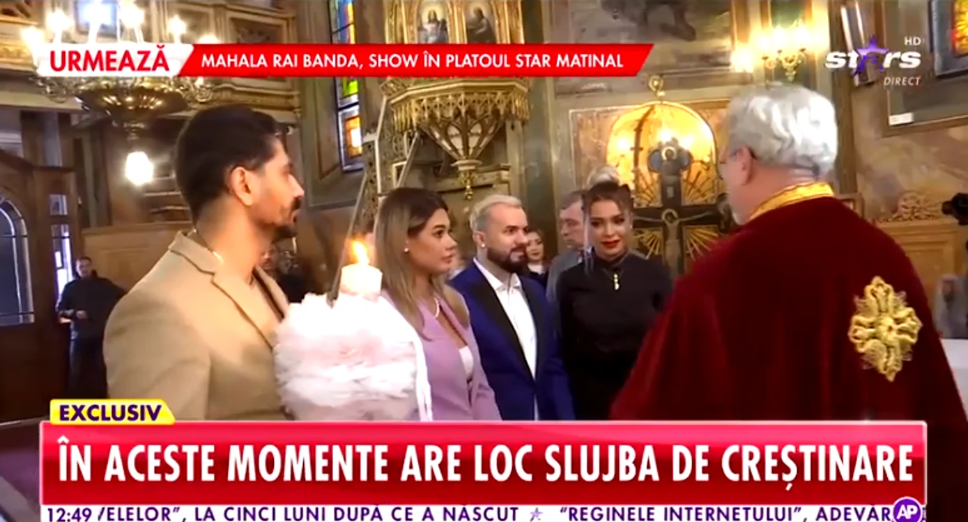 Connect-R a botezat alături de o bună prietenă a mamei copilului 
