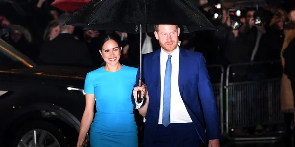 Meghan şi Harry prima apariţie dupa Megxit. FOTO EPA-EFE