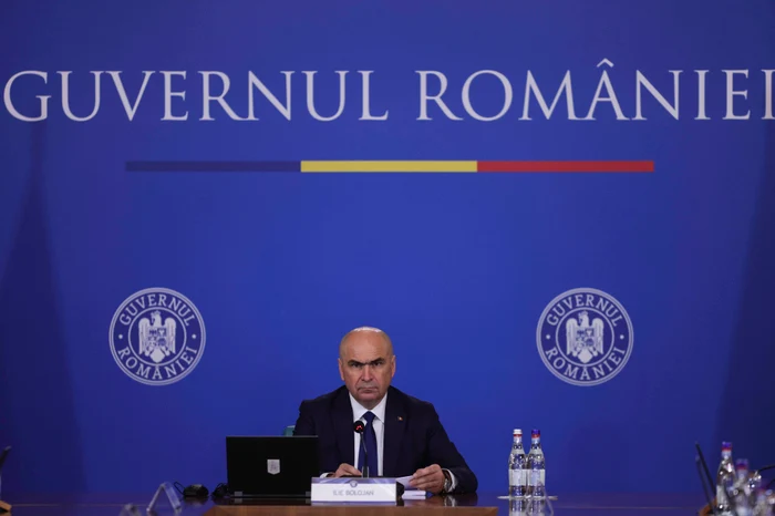 Premierul Ilie Bolojan FOTO: Inquam photos / Octav Ganea