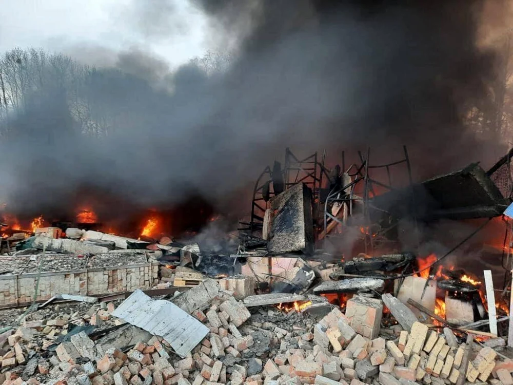 Bombardament în Ucraina FOTO Profimedia