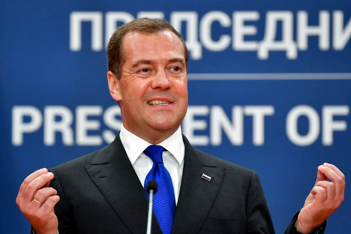 Medvedev prezice că SUA se vor prăbuși ,,într-un război civil iminent”. FOTO: AFP