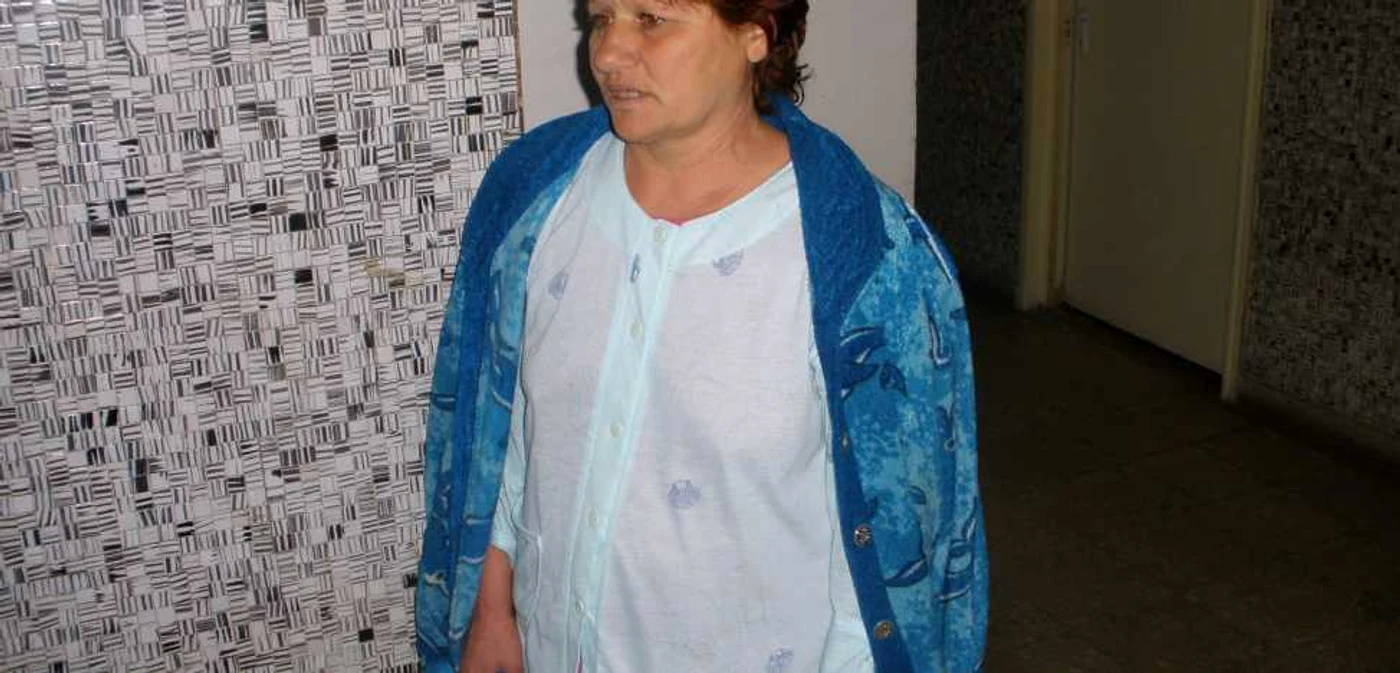Femeia ajuns la spital Foto: Adrian Obreja
