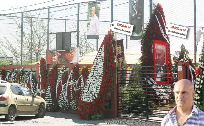 Priveghiul s-a ţinut pe domeniul interlopului, de pe Şos. Cernica, la periferia CapitaleiFoto: Click!