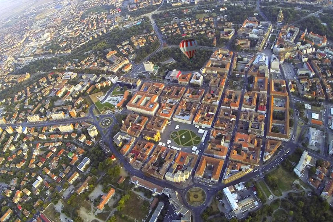 Balloony zboară deasupra Timişoarei Foto