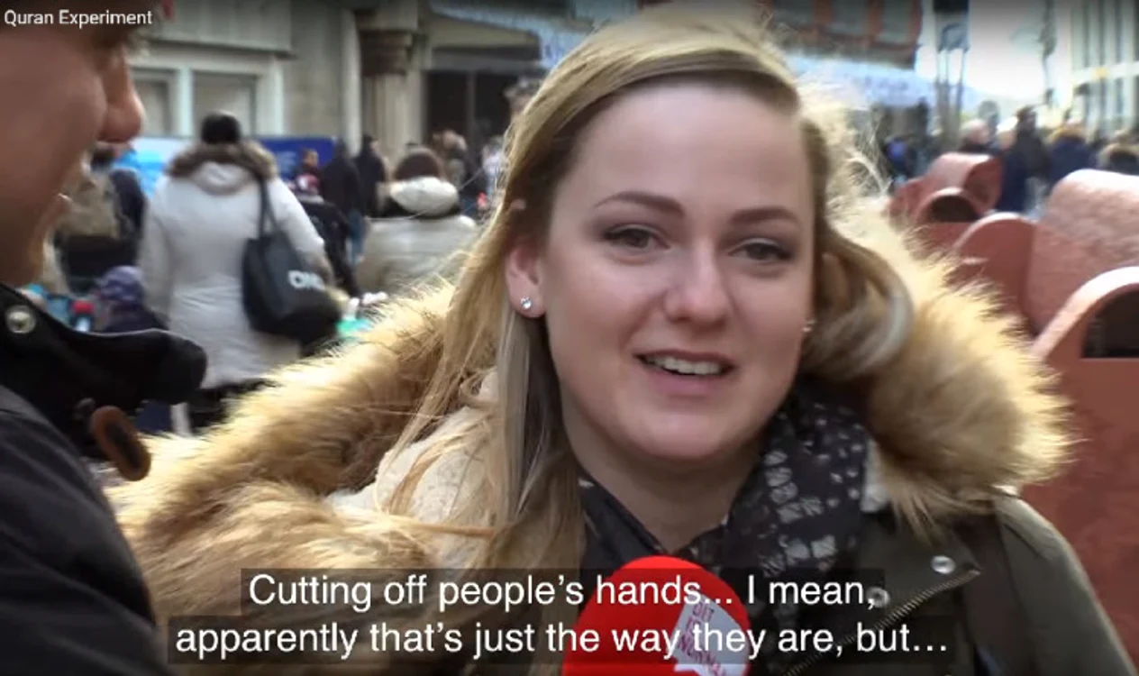 
    Doi jurnaliști au făcut un experiment interesant cu privire la islamofobieFoto: captură video  