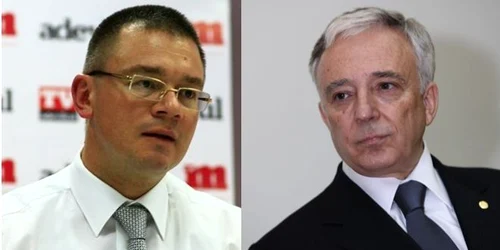 Premierul Mihai Răzvan Ungureanu şi guvernatorul BNR, Mugur Isărescu