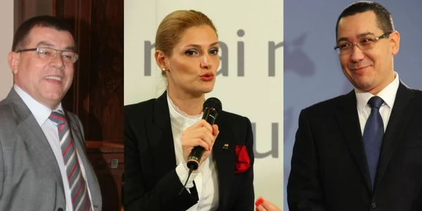 Radu Stroe Ramona Manescu Victor Ponta FOTO Adevarul