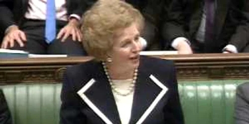 Fostul premier britanic, Margaret Thatcher