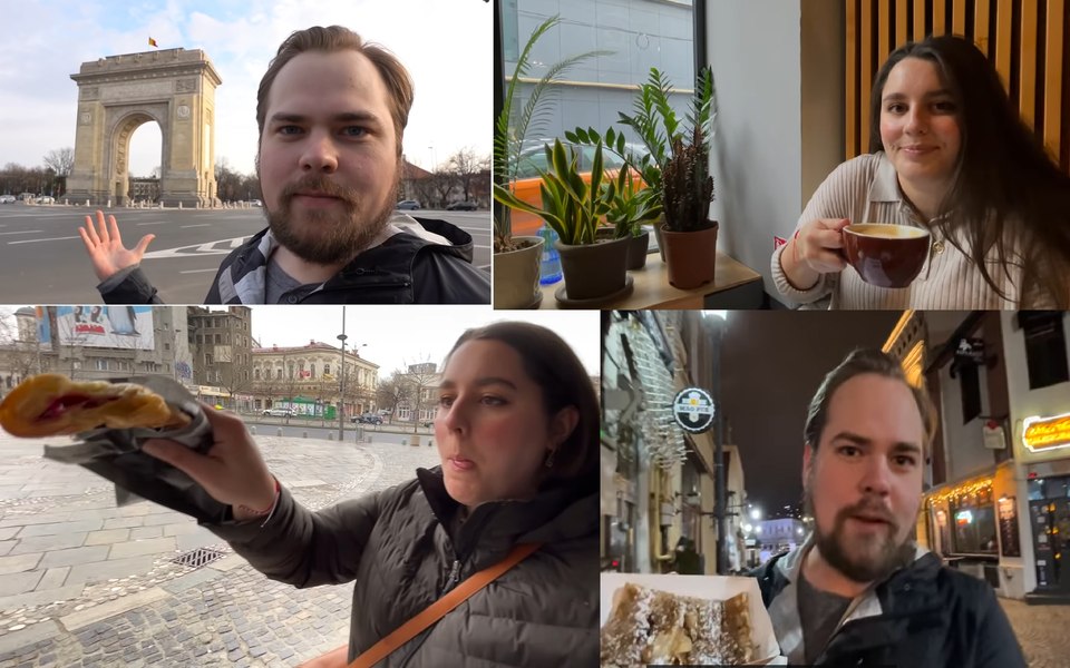 Ce faci cu 100 lei. Experimentul unor vloggeri străini în România VIDEO