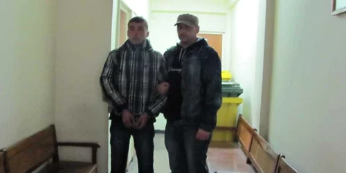 Emil Neagu în momentul prezentării la Parchet